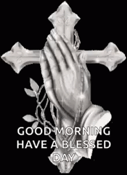 Blessed Monday Palm On A Cross GIF