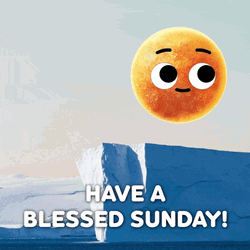 Blessed Sunday Moon Up And Down GIF