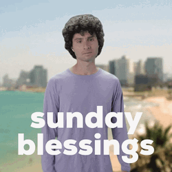Blessed Sunday Passive Reaction GIF