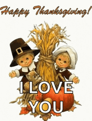 Blessed Thanksgiving I Love You GIF