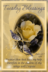 Blessings Tuesday Psalm Verse GIF
