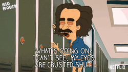 Blind Big Mouth Coach Steve GIF
