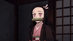 Blinking Eyes Nezuko Vs Daki GIF