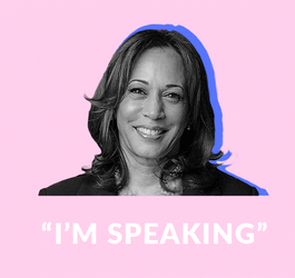 Blinking Im Speaking Kamala Harris GIF