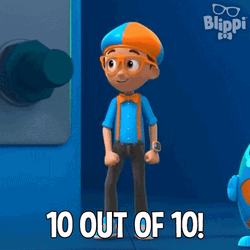 Blippi 10 Out Of 10 GIF
