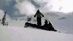 Blizzard Aftermath Diving In Snow GIF