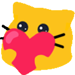 Blob Cat Sticker GIF