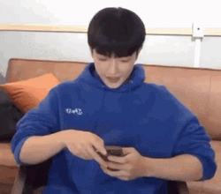 Blocked Button Ateez Hong Joong GIF