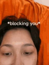 Blocked Social Media Serious Looking Phone Screen GIF