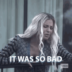 Blonde Chick Too Bad GIF