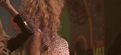 Blonde Curly Hair Flip RuPaul's Drag Race GIF