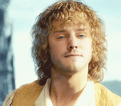 Blonde Curly Hair Man In Yellow Vest GIF
