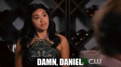 Blonde Girl Saying Damn Daniel GIF