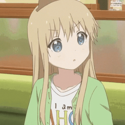 Blonde Girl Wearing Shirt Saying I Am Ahc GIF