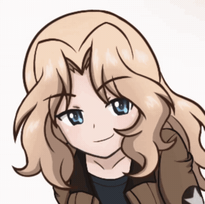 Blonde Girl With Blue Eyes GIF