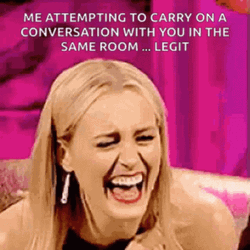 Blonde Hair Girl Rofl GIF