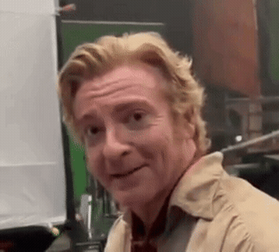 Blonde Hair Man Smiling Funny Face GIF