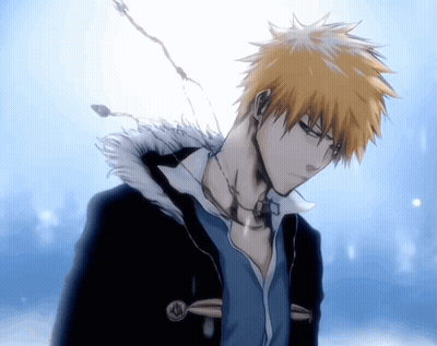 Blonde Man In Black Jacket With Fur Hood GIF