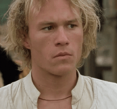 Blonde Man In White Shirt And Black Necklace GIF