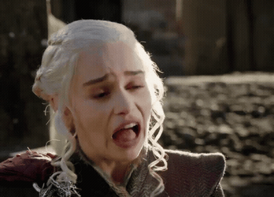 Blonde Woman Funny Face Tongue Out GIF