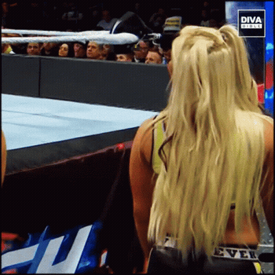 Blonde Woman In Front Of Diva Direct Sign GIF