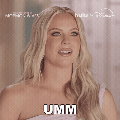 Blonde Woman With Umm On Chest GIF