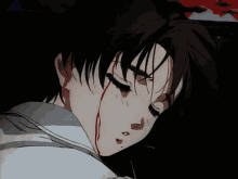 Blood C Dead Kid Looks Like Asleep GIF