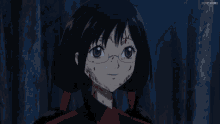 Blood C Happy Kisaragi Headpat GIF