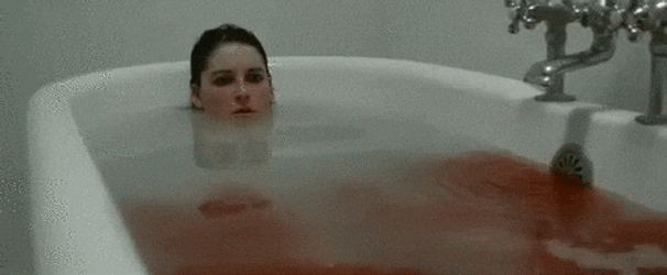 Blood Dripping Bathtub GIF