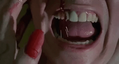 Blood Dripping From Face GIF