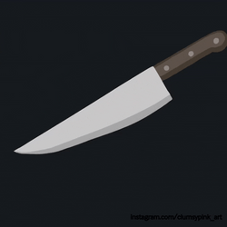 Blood Dripping From Knife GIF