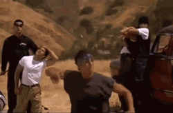 Blood In Blood Out Getting Stick GIF