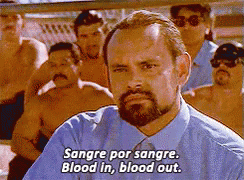 Blood In Blood Out Serious Talk GIF