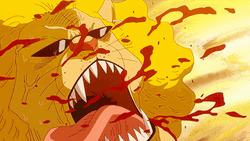 Blood Splatter One Piece Pekoms GIF