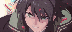 Blood Splatter Owari No Seraph Yichiro Hyakuya GIF