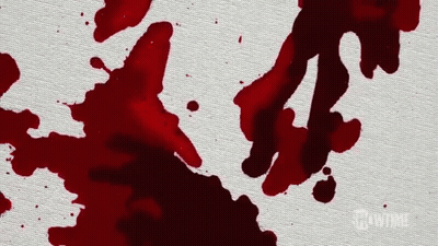 Blood Stains On Paper GIF