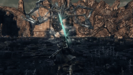 Bloodborne Fighting The Amygdala GIF