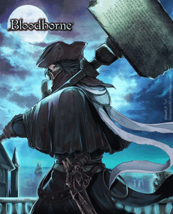 Bloodborne Hunter Fan Art GIF