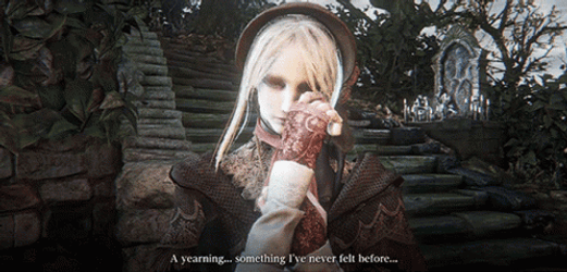 Bloodborne Plain Doll Yearning GIF