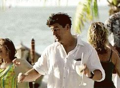 Bloodline John Rayburn Dancing On The Beach GIF