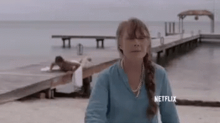 Bloodline Sally Rayburn On The Beach GIF