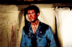 Bloody Bruce Campbell Evil Dead GIF