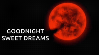 Bloody Full Moon Goodnight Sweet Dreams GIF