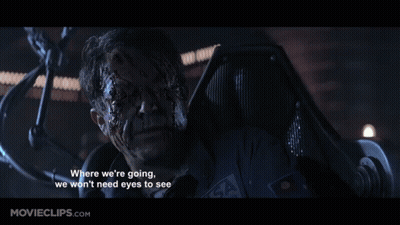 Bloody Man Where We're Going Won't Need Eyes GIF