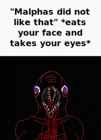 Bloody Monster Saying Malphas Did Not Like That GIF