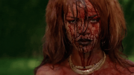 Bloody Rihanna Better Have My Money GIF