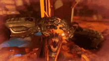 Bloody Scene From Doom Eternal Game