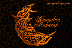 Blooming Moon Ramadan Mubarak GIF