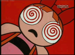 Blossom Powerpuff Dizzy GIF