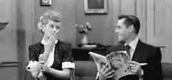 Blow Kiss I Love Lucy GIF